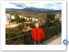 View of the George in Ronda