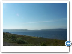 The very north of Norway on the north side!