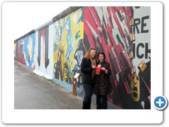 Berlin Wall with Mini Sven