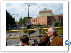 Our hire car is parked up there!