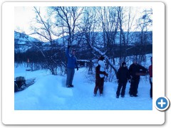 Toni winning his race