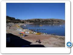 view from our hotel room