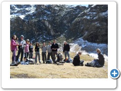 Start of the Lares Trek