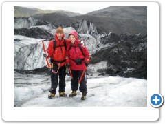 On the Mýrdalsjökull glacier