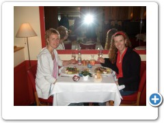 Hannas birthday meal