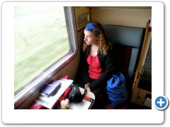 couchette on the Ghan